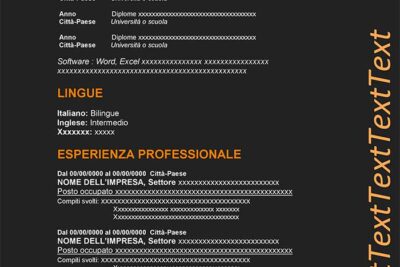 curriculum-vitae-elegante-arancio