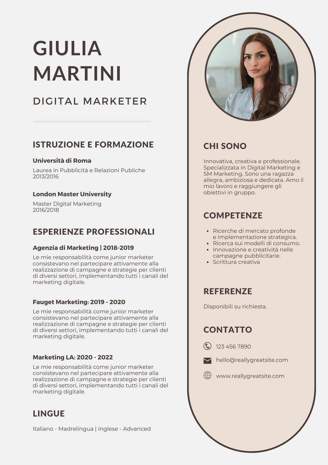 Come creare curriculum gratis